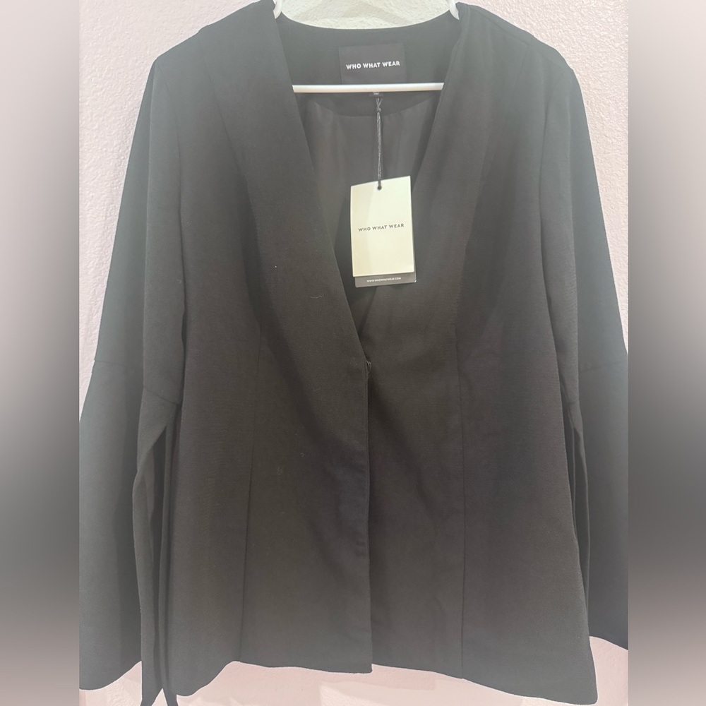 Who What Wear Black Blazer